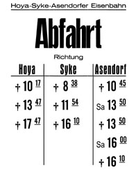 Fahrplan